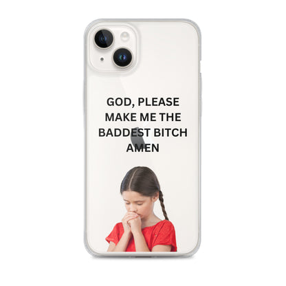 When I Grow Up - iPhone Case (Clear)