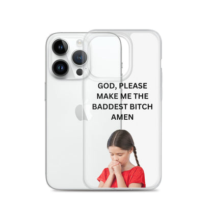 When I Grow Up - iPhone Case (Clear)