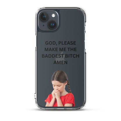 When I Grow Up - iPhone Case (Clear)