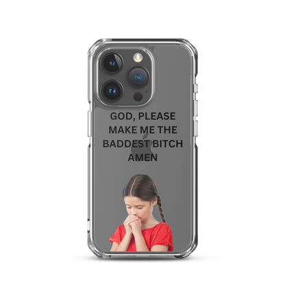 When I Grow Up - iPhone Case (Clear)